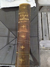 THE HARMSWORTH Universal Atlas and Gazeteer-c1907, Amalgamated Press. 500 maps