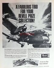 REVELL Model Aircraft Wellington Bomber Kit ADVERT Vintage 1965 Print Ad 677-62