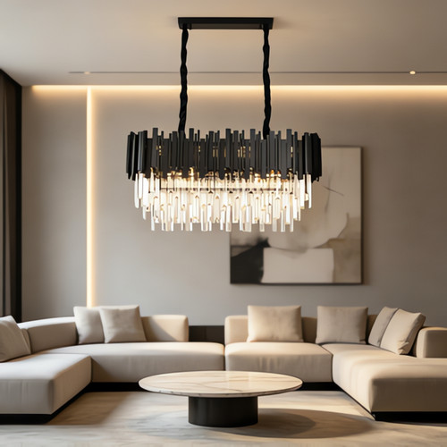 Modern crystal chandeliers - modern,