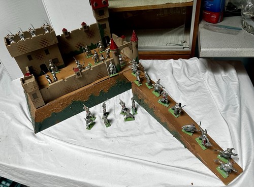 Vintage toy castle playset - vintage,