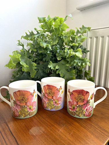 Vintage cranmore mugs poppy - cranmore,