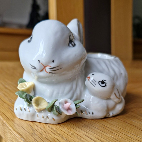 Ceramic rabbit baby - ceramic,