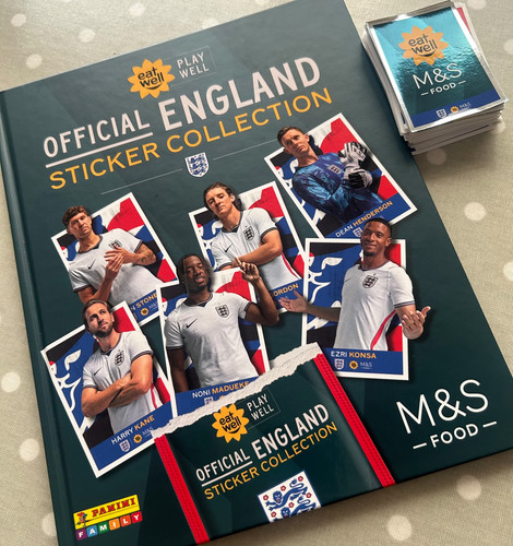 Panini official england - m&s,