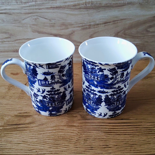 Willow ceramic coffee - coffee, mugs