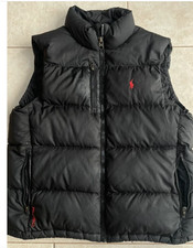 Ralph Lauren RL150 Black Puffer GILET XL RRP £300