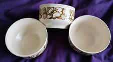3x Kiln Craft “Strawberry Bramble” Cereal Bowls