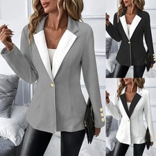 Women's Coat Long Sleeve Work