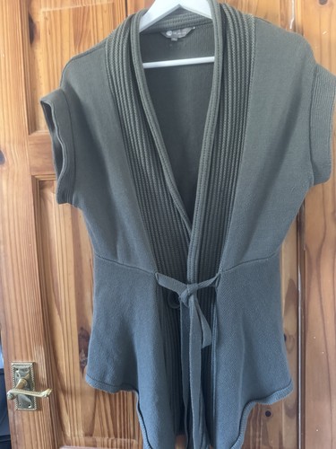 Green sleeveless cotton mix - ,