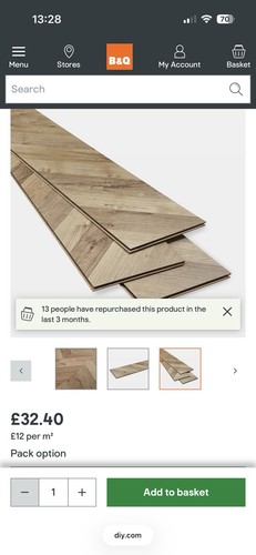 Laminate flooring q - flooring, b&q