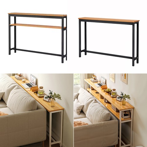Modern narrow console table - console,