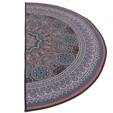  Half Circle Rug Bohemian