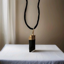 Black TOURMALINE gemstone
