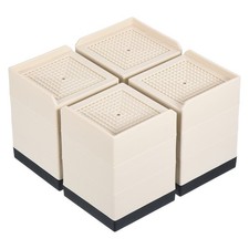 4Pcs Furniture Risers 4.3" Bed