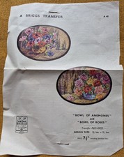 Briggs Transfer  for  "Bowl of