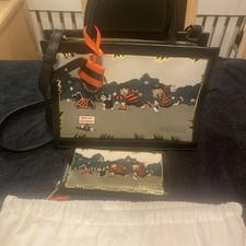 Radley Beano Signature Picture Multiway Bag with matching Matinee Purse