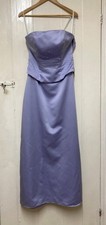 Womens Romantica lilac strapless beaded Bridesmaid/Prom dress size 12