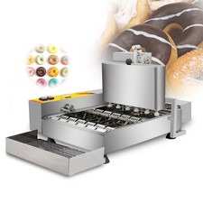 6 Rows Commercial Automatic Donut Machine Stainless Steel Doughnut 2800W