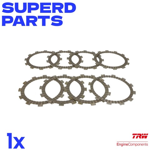 Clutch friction discs fits - friction,