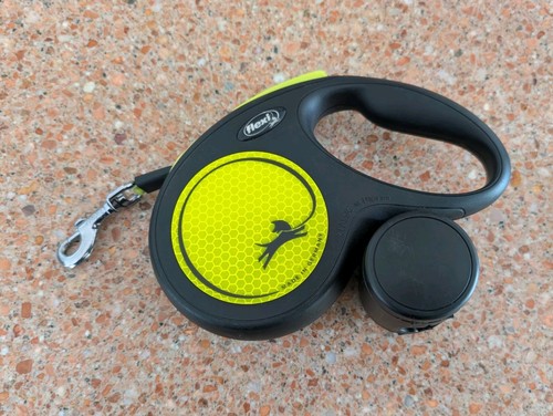 Flexi neon retractable lead - flexi, 5m