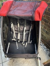 Burley Bee Bike Child Trailer - Red/Black - Used