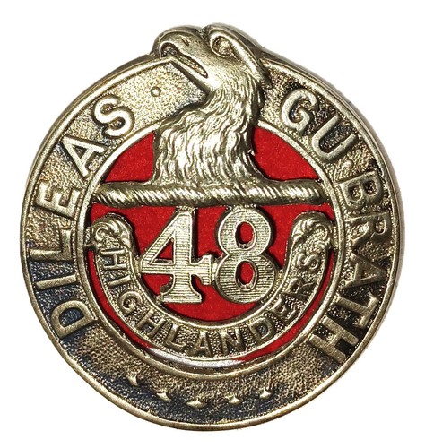 48th highlanders ww2 silver - ww2,