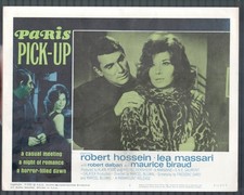 Paris Pick-Up 11x14 Lobby Card