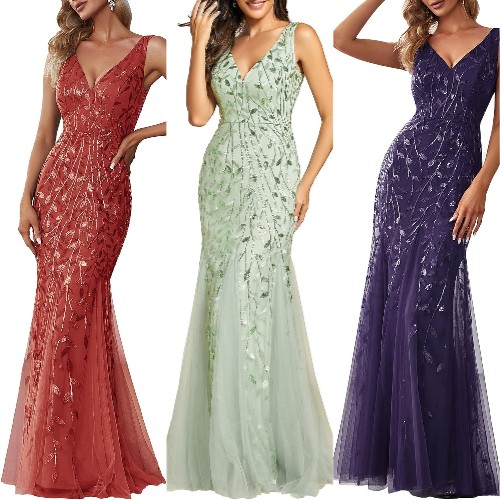 Sleeveless elegant floor - elegant,