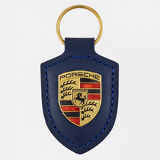 Genuine Porsche Leather Crest