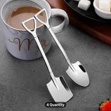 4Pcs Desert Spoons Shovel