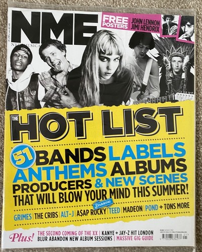 Nme magazine may - magazine, 2012