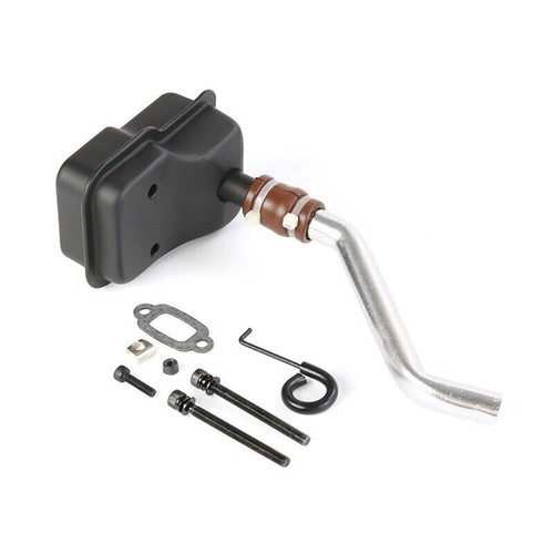 Silencer muffler with pipe - with,