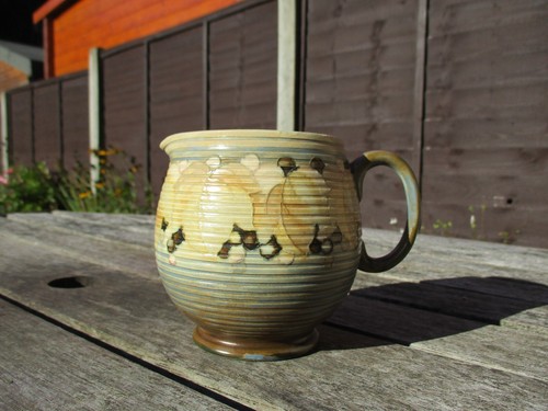 Moorcroft ribbed salt glaze - ,