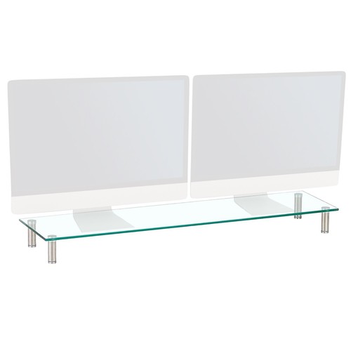Large twin monitor - monitor, riser