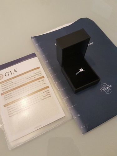 Diamond engagement ring