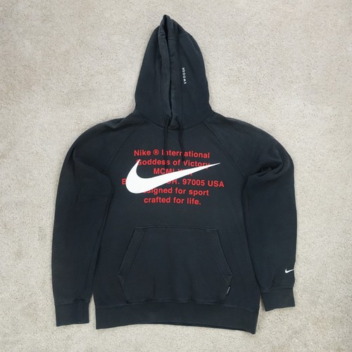 Nike hoodie mens - nike, black