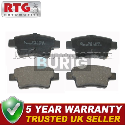 Rtg rear brake pads - rtg,