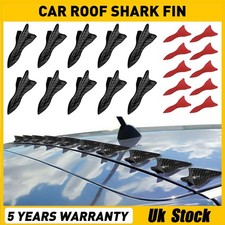 10X Shark Fin Diffuser Car Wing Roof Spoiler Bumper Universal For Vortex Generat