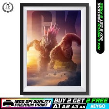 GODZILLA VS KING KONG Wall Art
