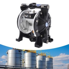 Air Operated Diaphragm Pump 20-35L/min Aluminum Alloy for Chemical Paint Water