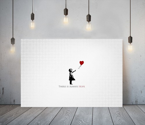 Banksy there hope - is, hope-