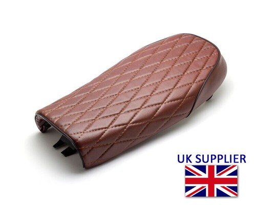 Motorcycle seat brown - motorcycle,