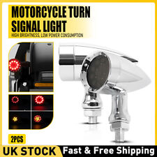 LED Motorcycle Bullet Chrome