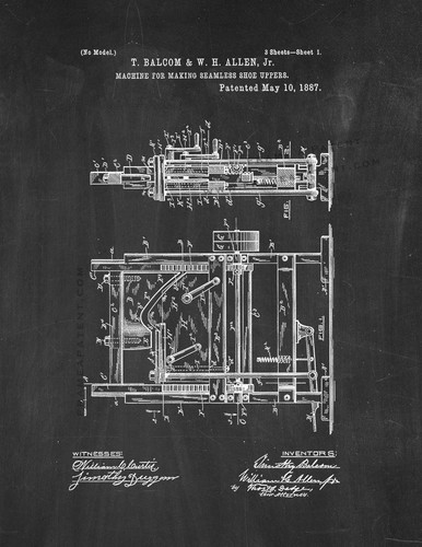 Machine for making - making, seamless