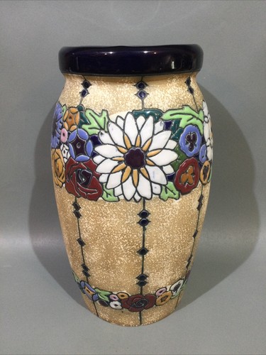 Austrian amphora pottery large - austrian,