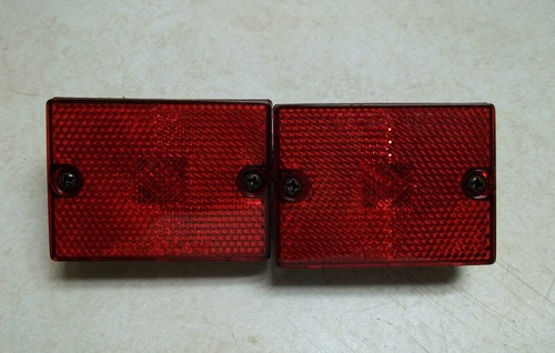 Red clearance side marker - (2),