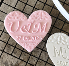 Personalised MR & MRS Cookie