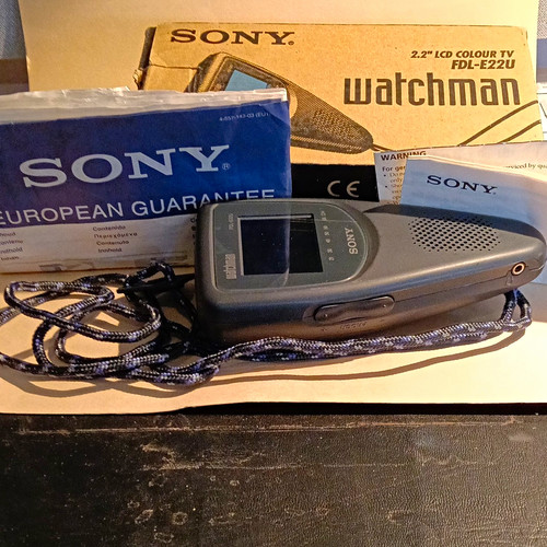 Sony watchman lcd colour - sony, 2.2"