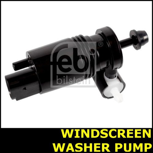 Windscreen washer pump front - windscreen,