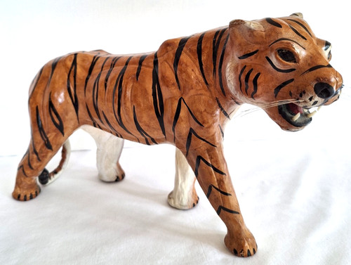 Vintage tiger figurine - vintage,