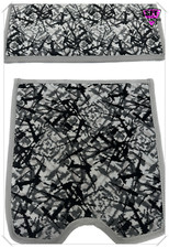 SCANIA R SERIES STREAMLINE  SET OF  DASH MATS GREY DANISH PLUSH